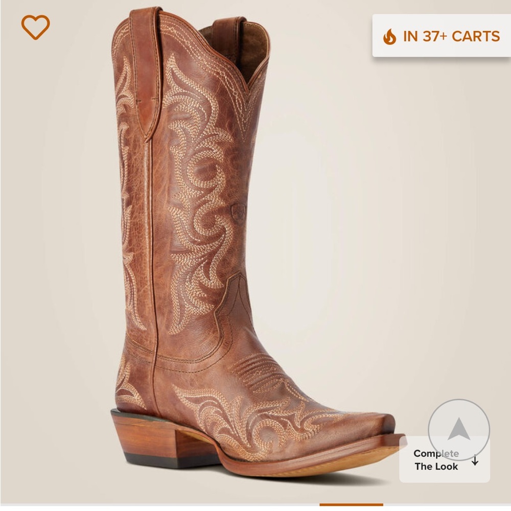 Women’s Ariat Hazen Whiskey Barrel Boots - Snip Toe